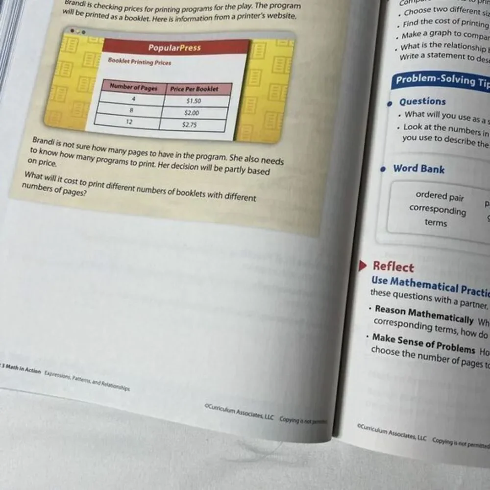 Ready Florida‎ MAFS Grade 5 Mathematics Instruction Workbook No Writing